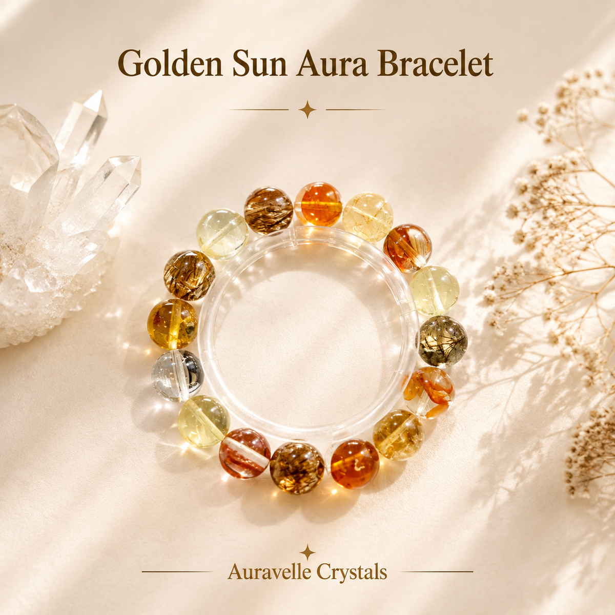 Golden Sun Aura Bracelet