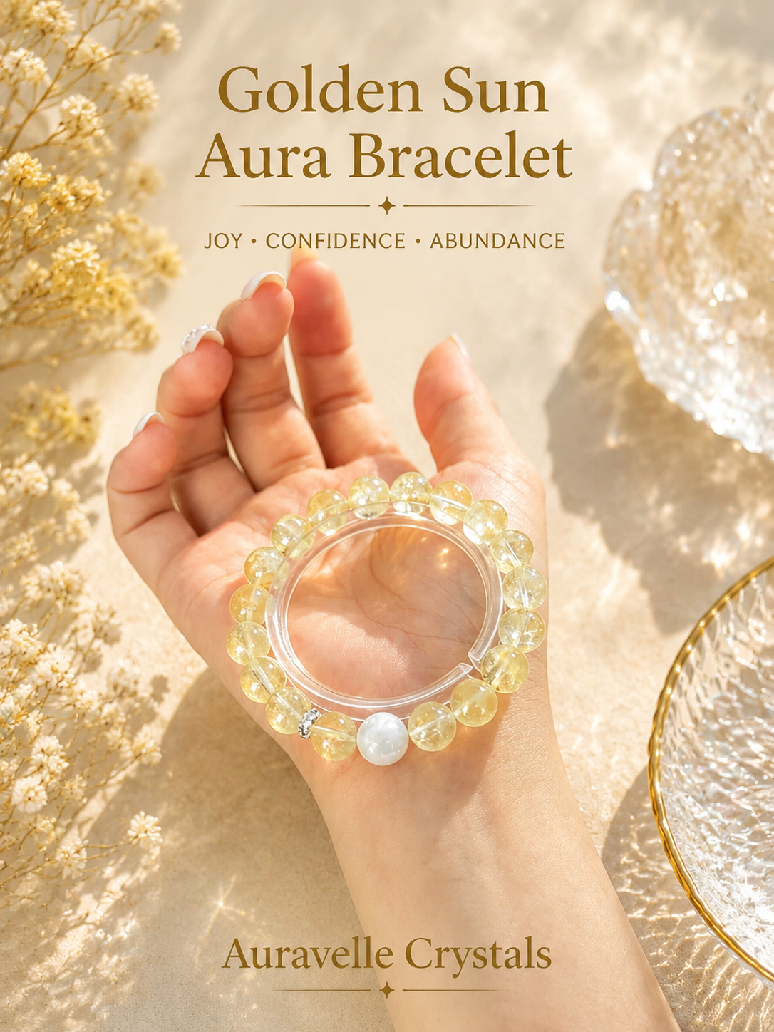 Golden Sun Aura Bracelet