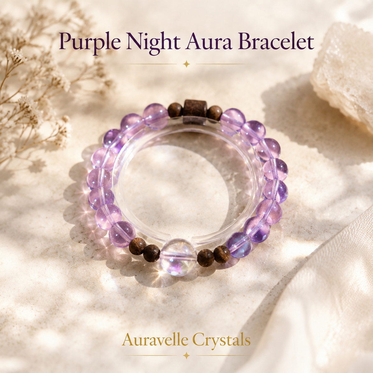 Purple Night Aura Bracelet