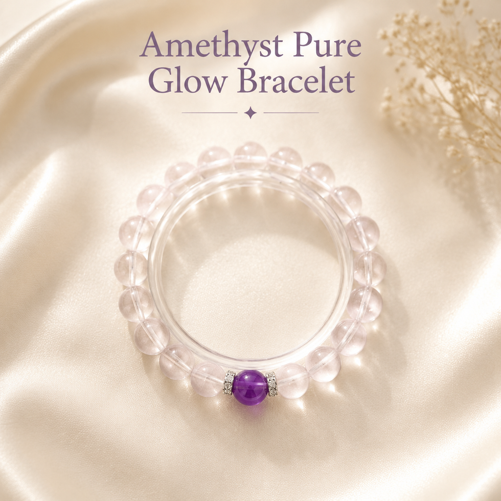 Amethyst Pure Glow Bracelet