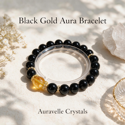 Black Gold Aura Bracelet