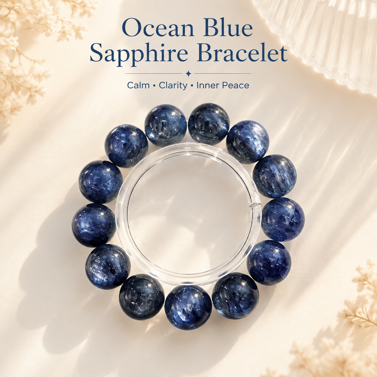 Ocean Blue Sapphire Bracelet