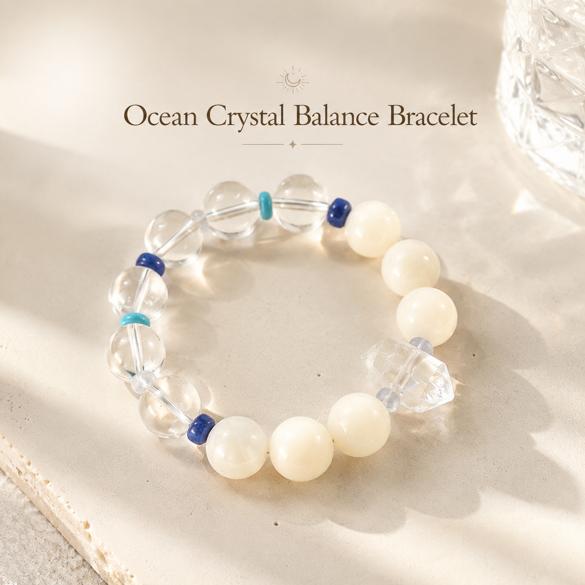 Ocean Crystal Balance Bracelet