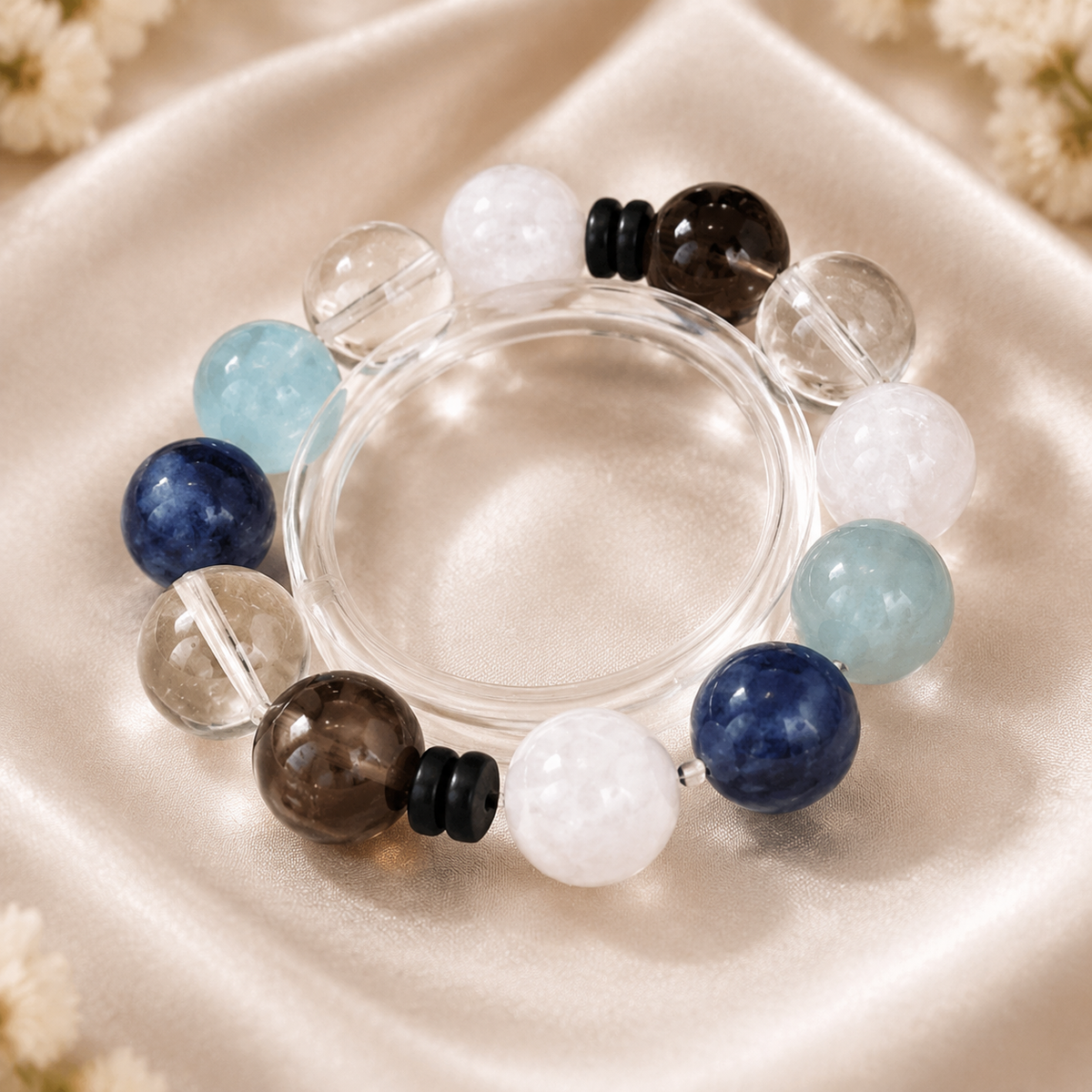 Natural Gemstone Energy Bracelet for Women