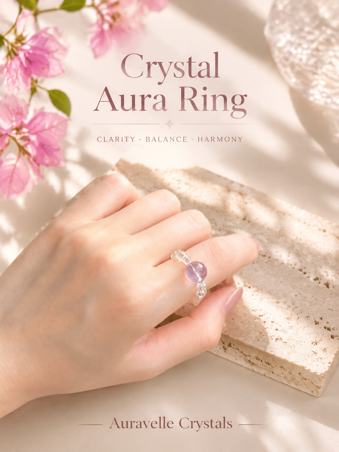 Crystal Aura Ring