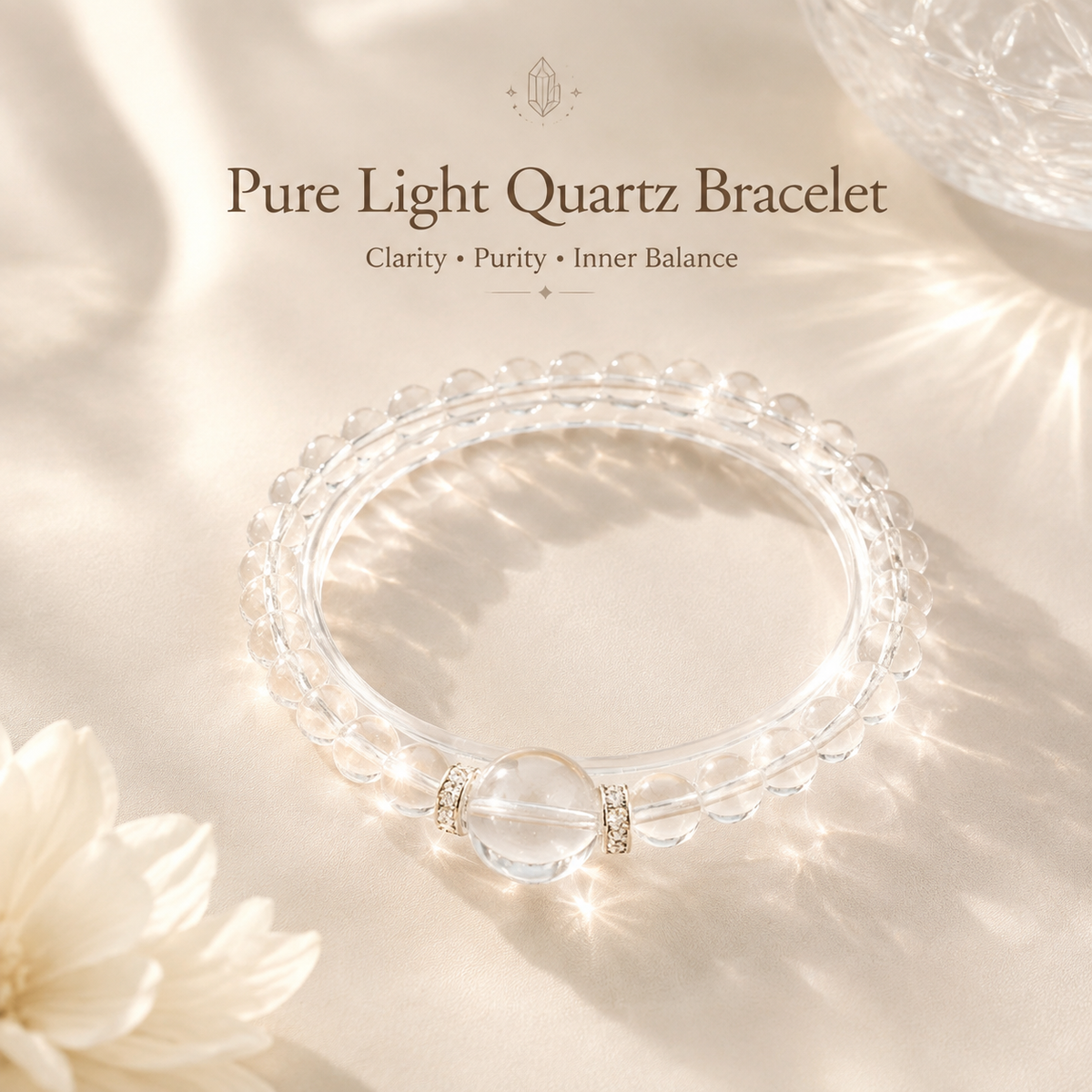 Pure Light Quartz Bracelet