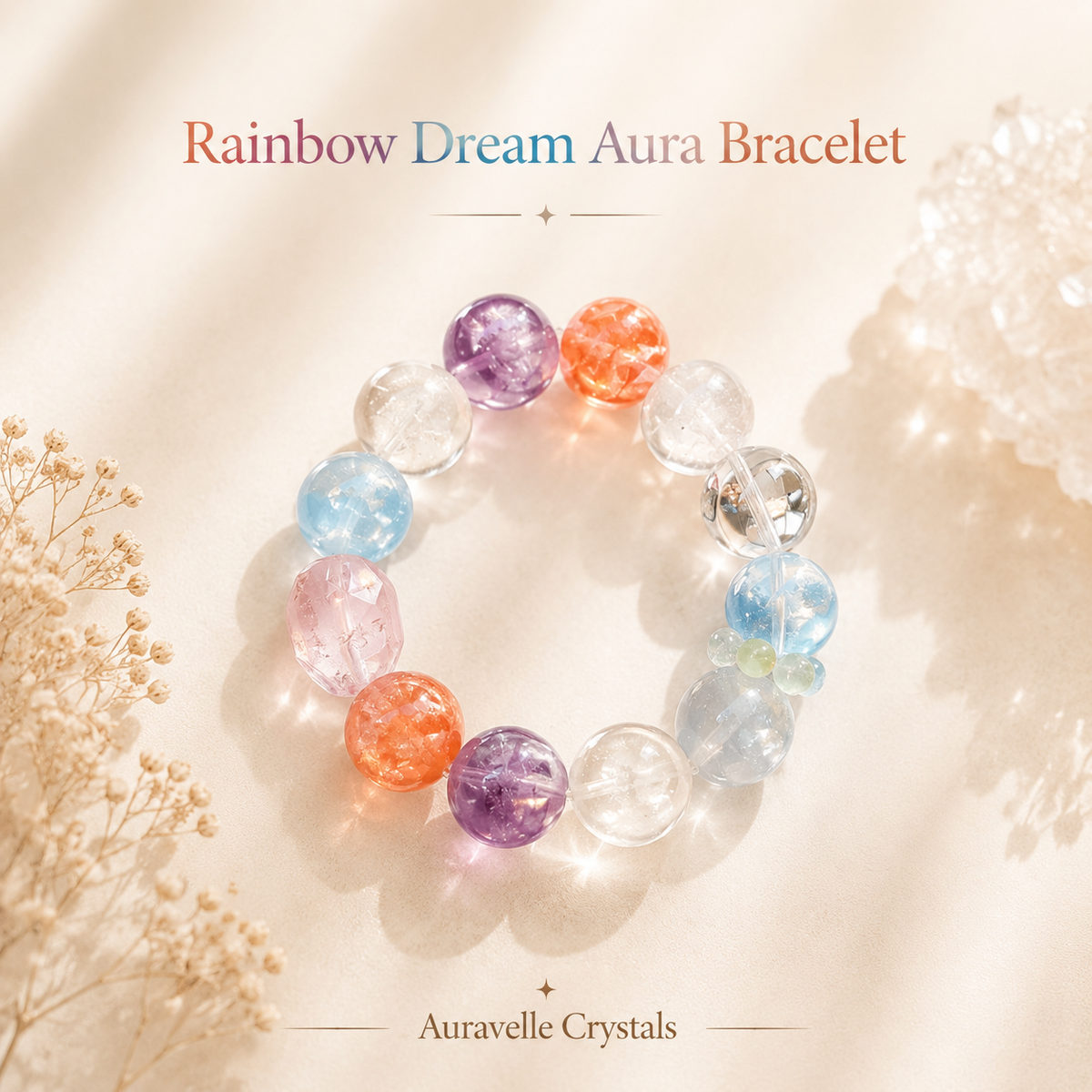 Rainbow Dream Aura Bracelet