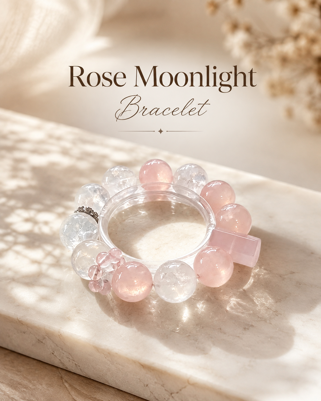 Rose Moonlight Bracelet