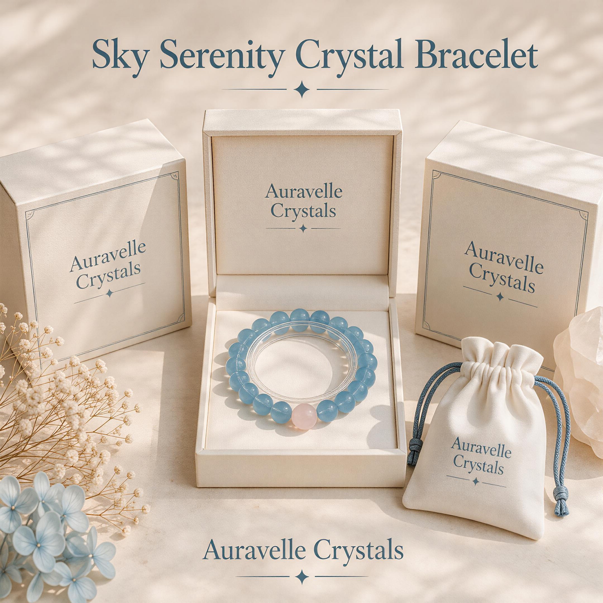 Sky Serenity Crystal Bracelet