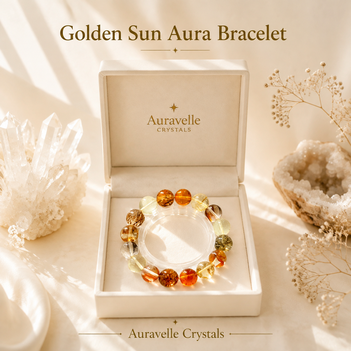 Golden Sun Aura Bracelet