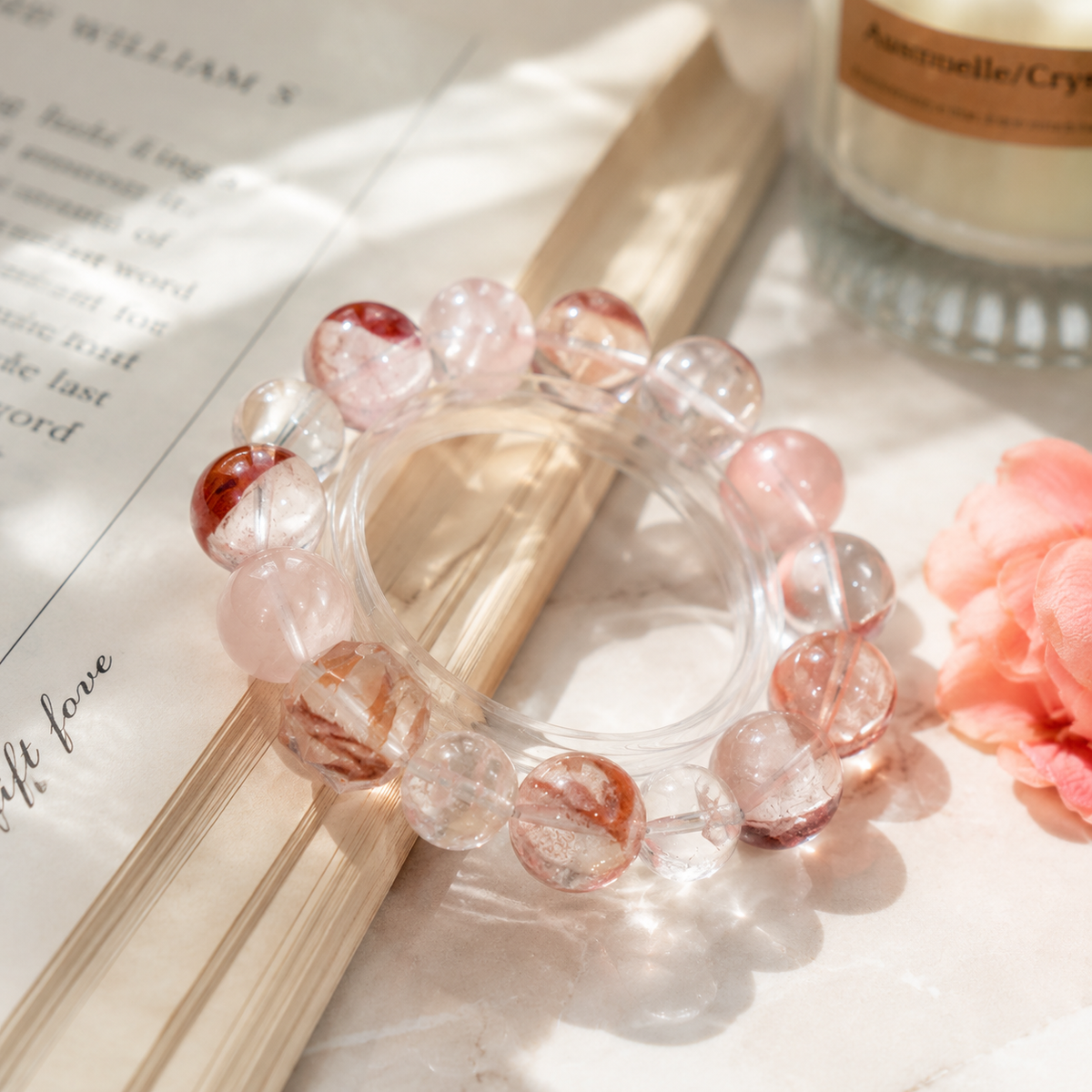 Natural Rose Quartz Gemstone Jewelry for Women