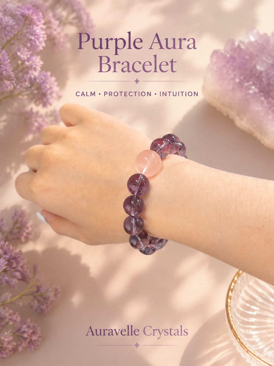 Purple Aura Bracelet