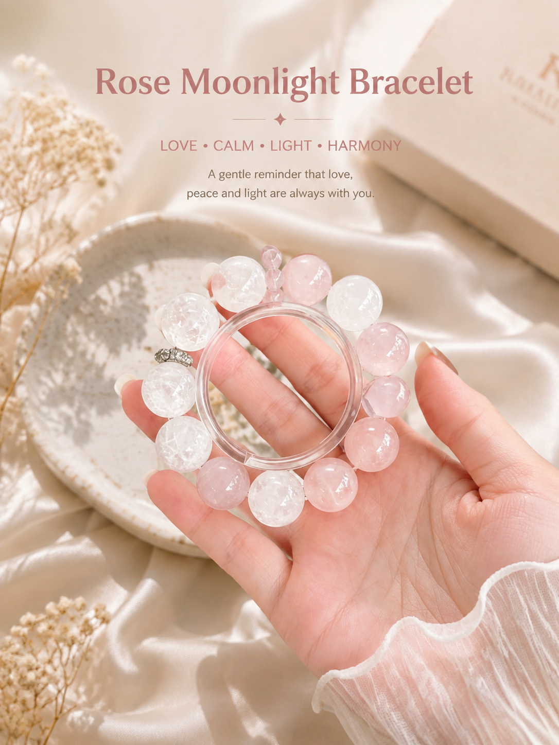 Rose Moonlight Bracelet