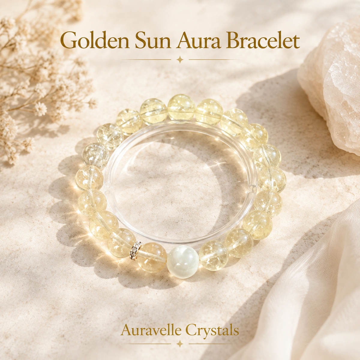 Golden Sun Aura Bracelet