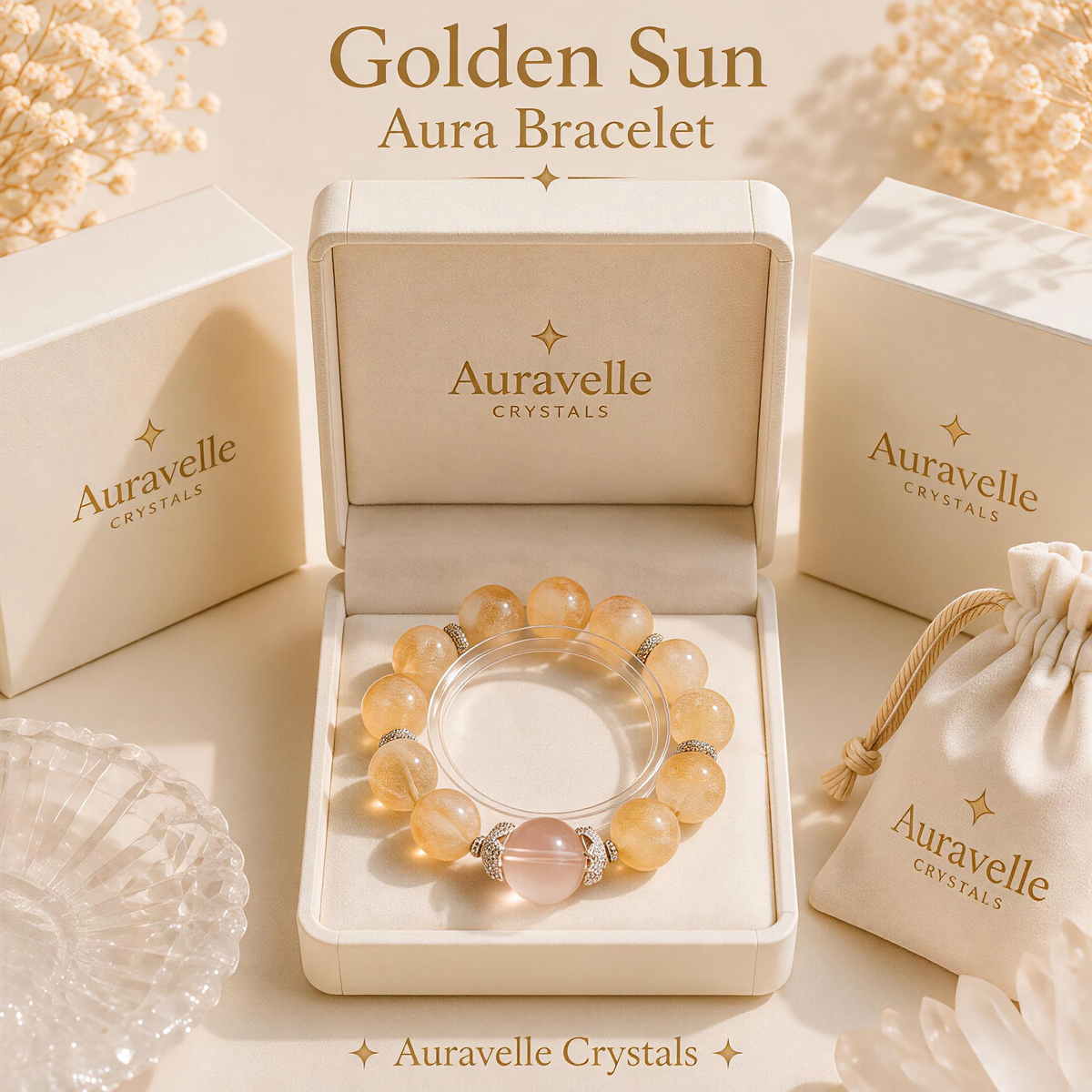 Golden Sun Aura Bracelet
