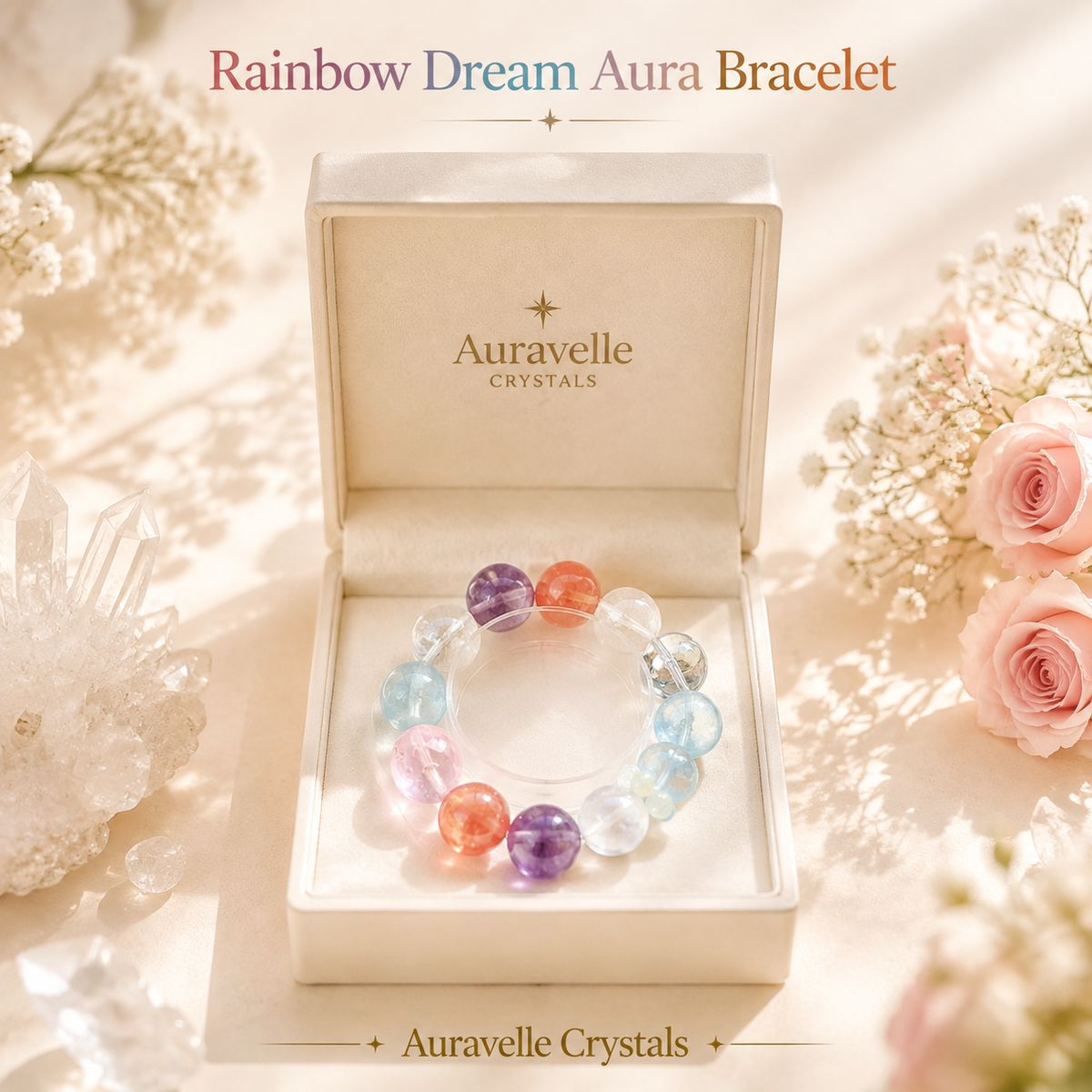 Rainbow Dream Aura Bracelet