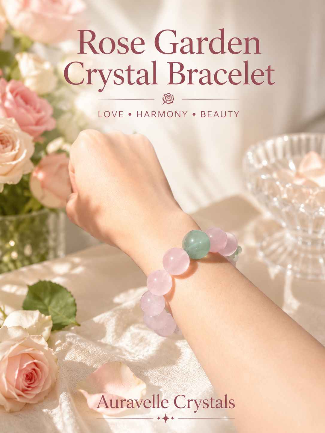 Rose Garden Crystal Bracelet