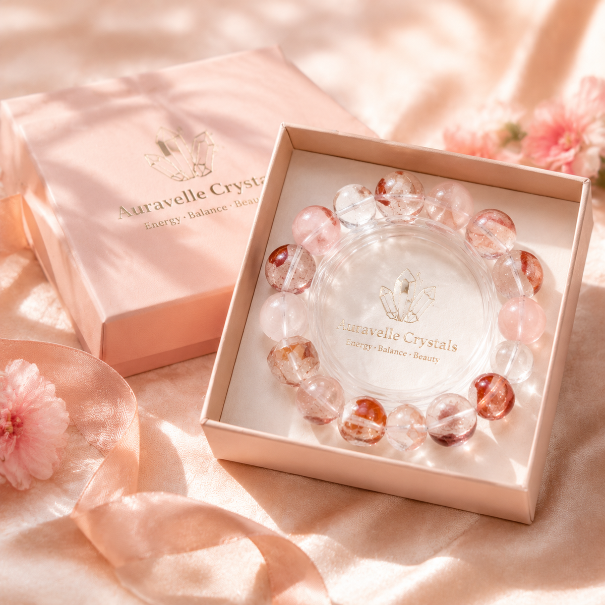 Natural Rose Quartz Gemstone Jewelry for Women
