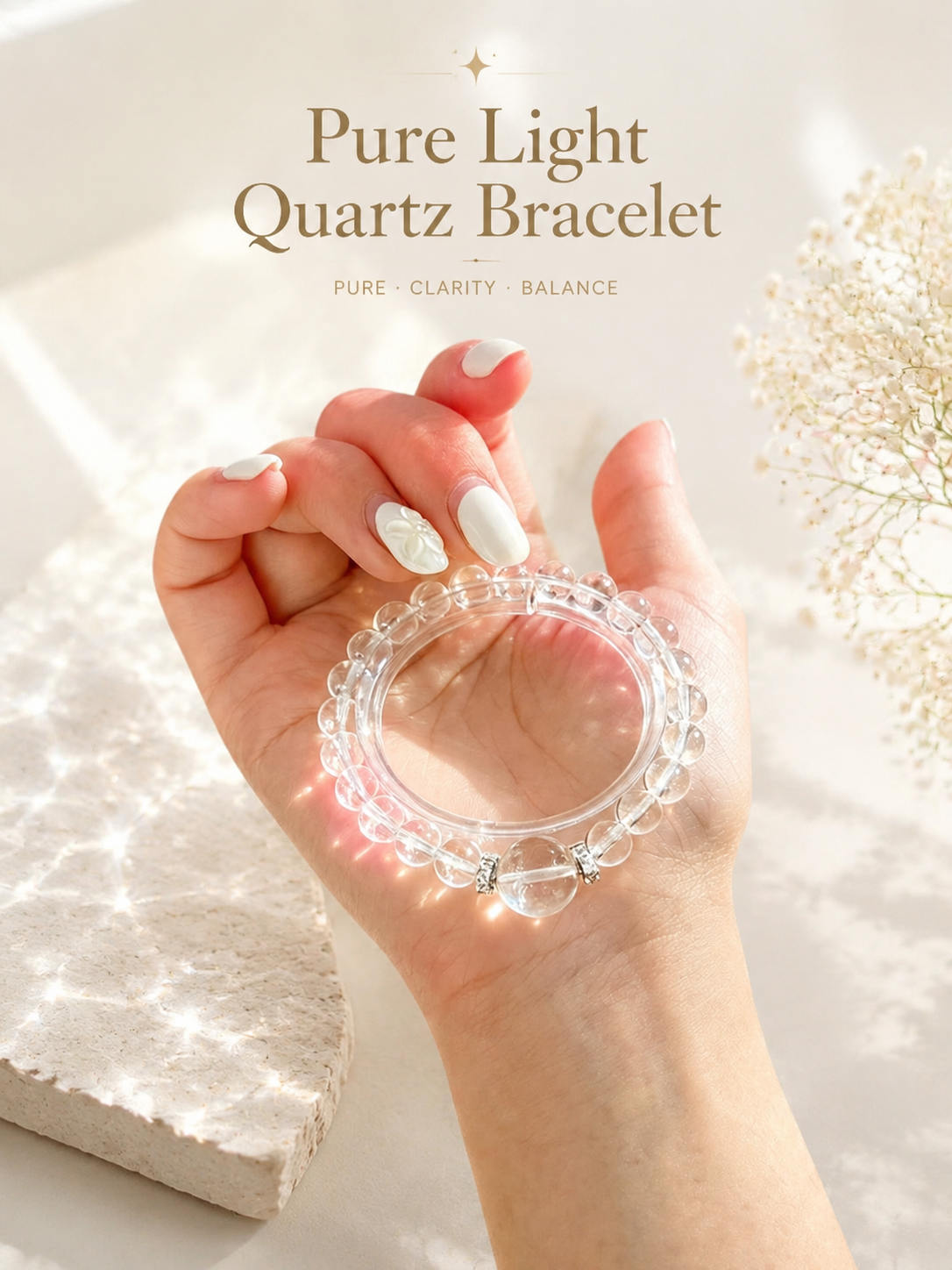 Pure Light Quartz Bracelet