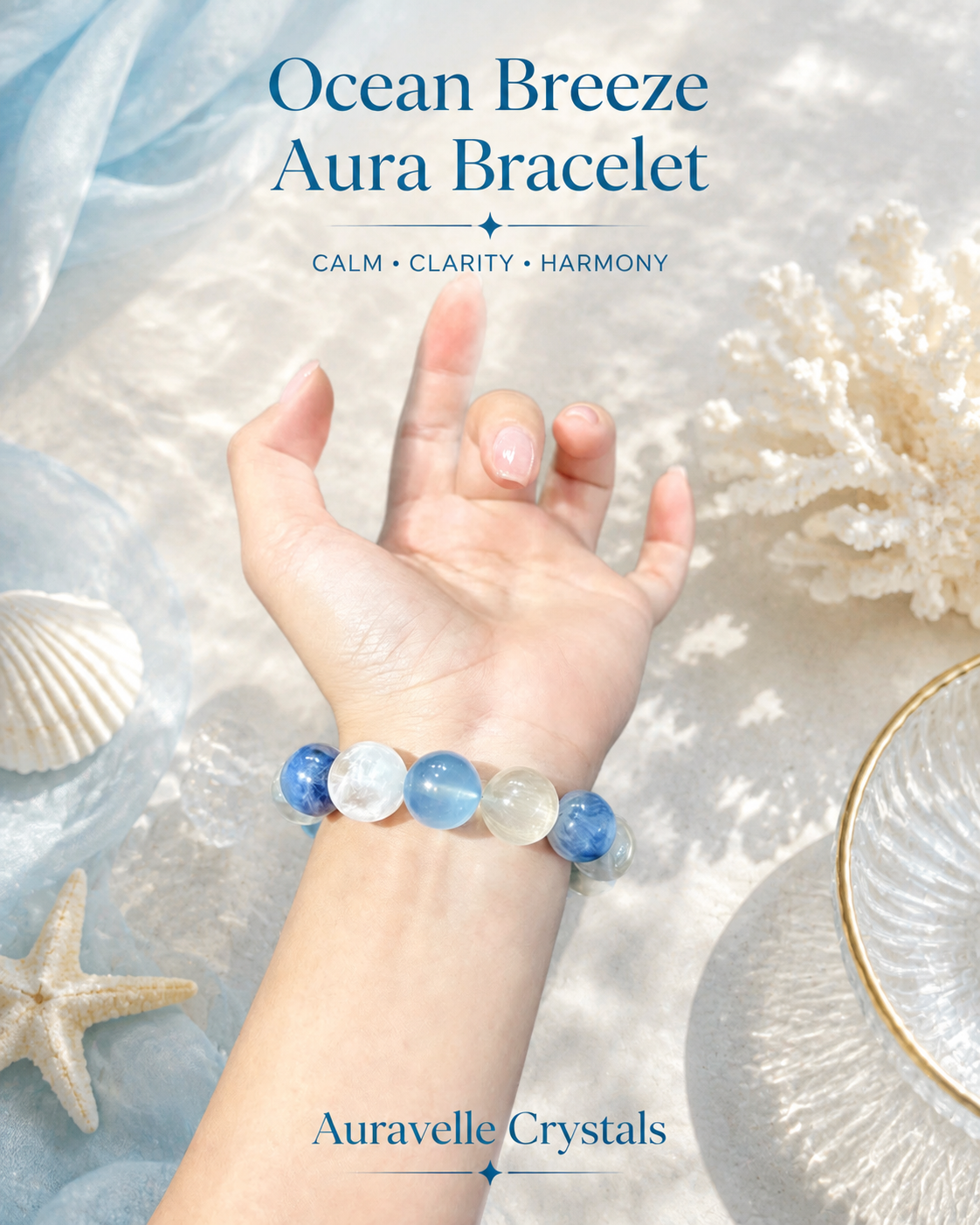 Ocean Breeze Aura Bracelet