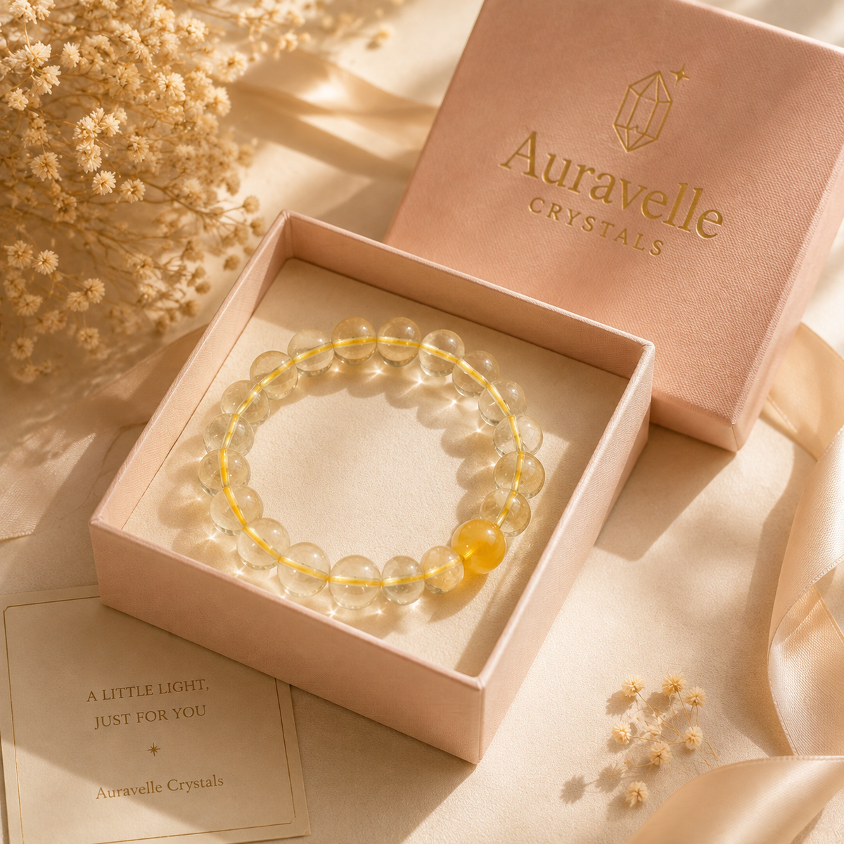 Natural Citrine Gemstone Jewelry for Women