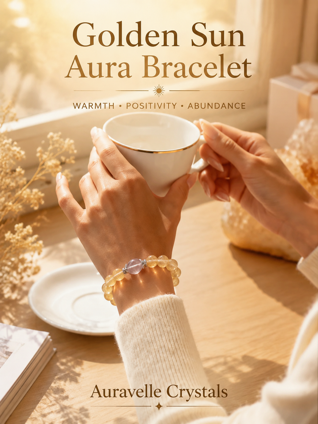 Golden Sun Aura Bracelet