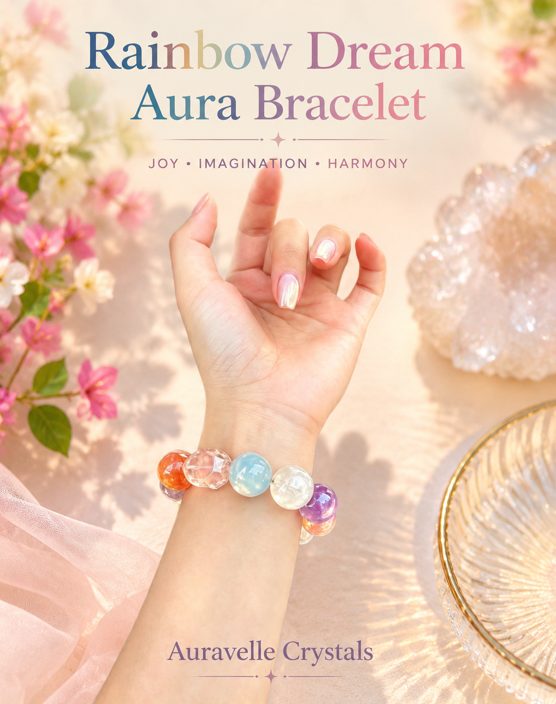 Rainbow Dream Aura Bracelet