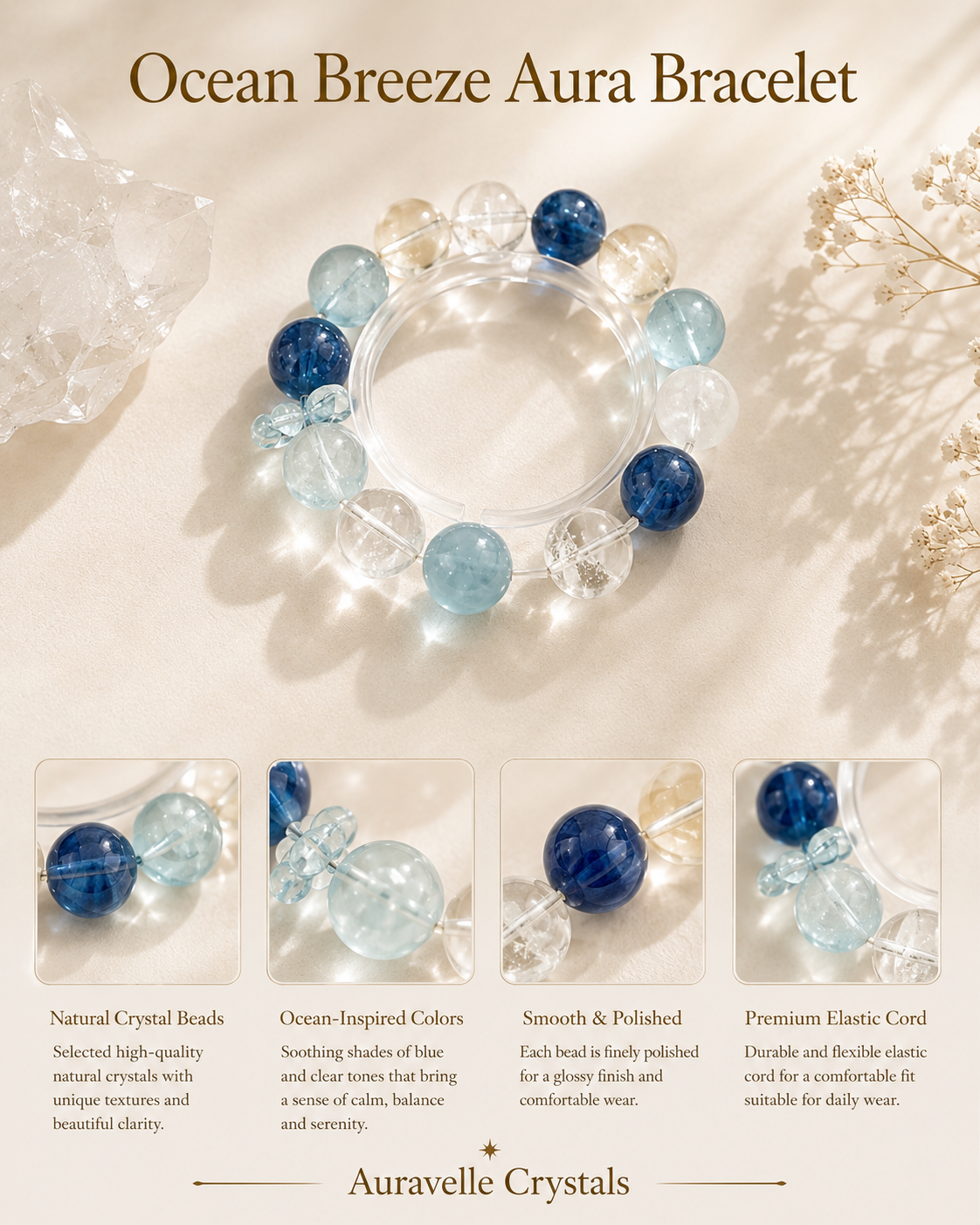 Ocean Breeze Aura Bracelet