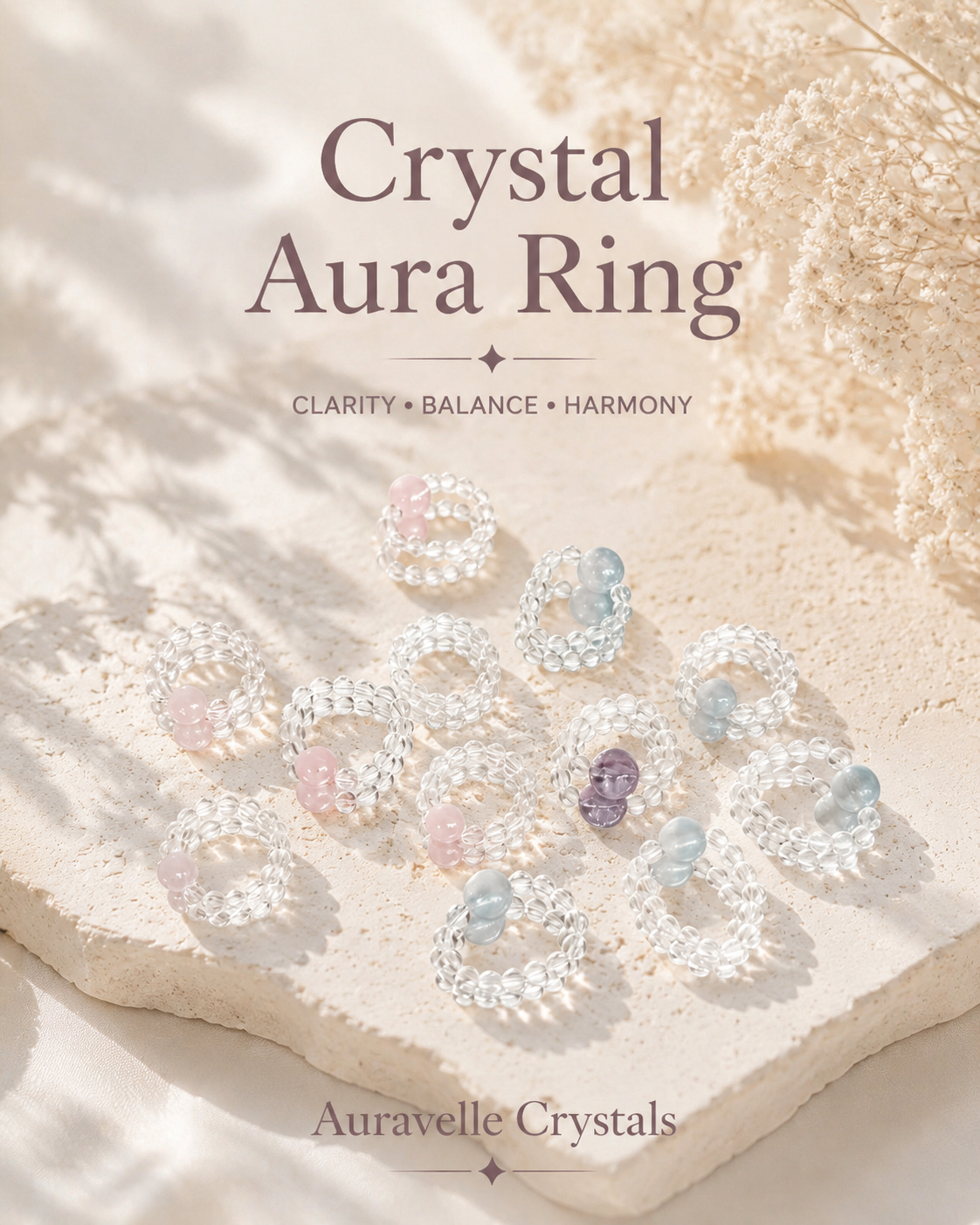 Crystal Aura Ring