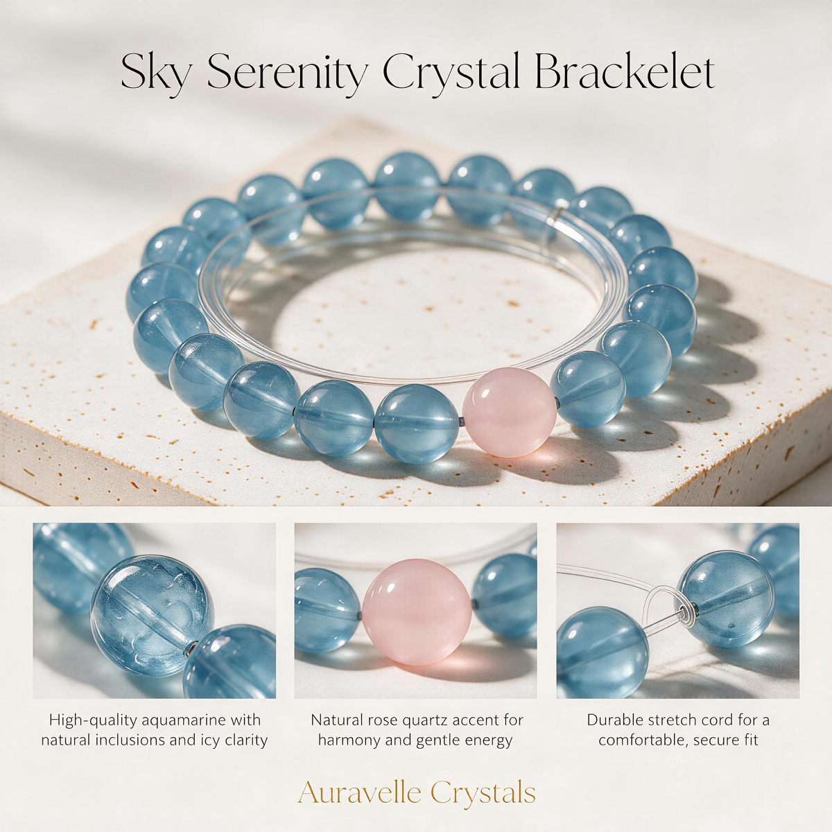 Sky Serenity Crystal Bracelet