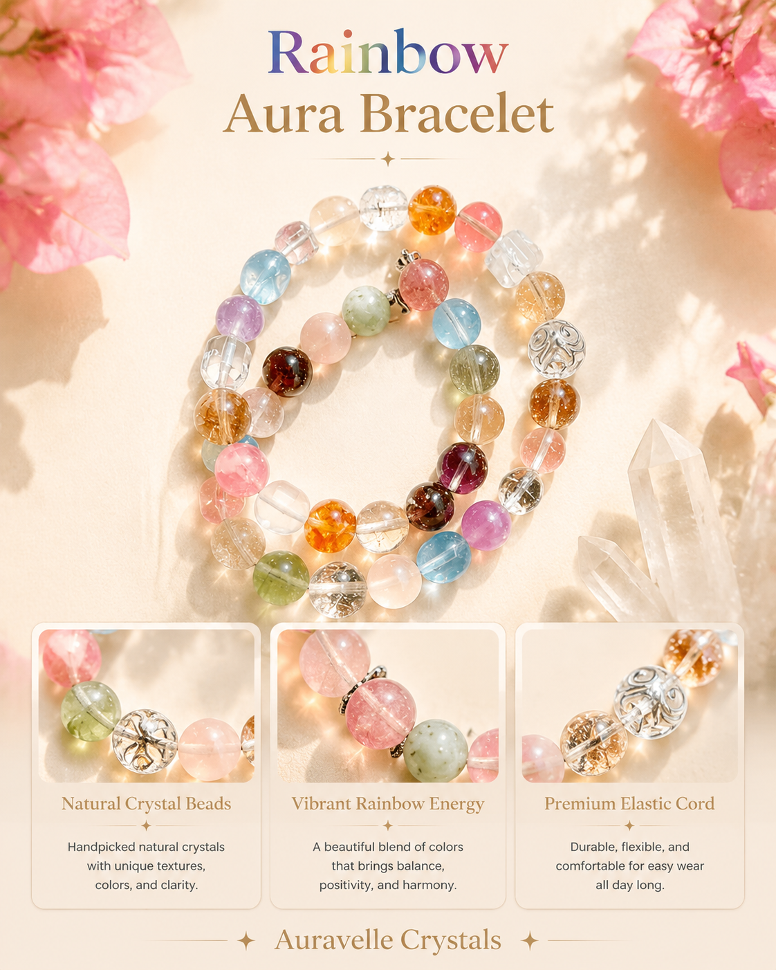Rainbow Aura Bracelet