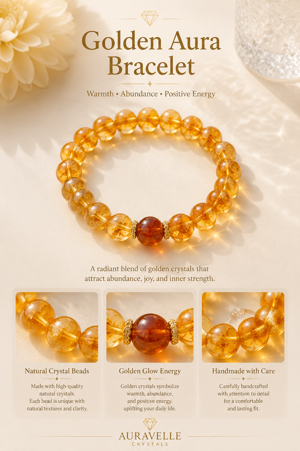 Golden Aura Bracelet