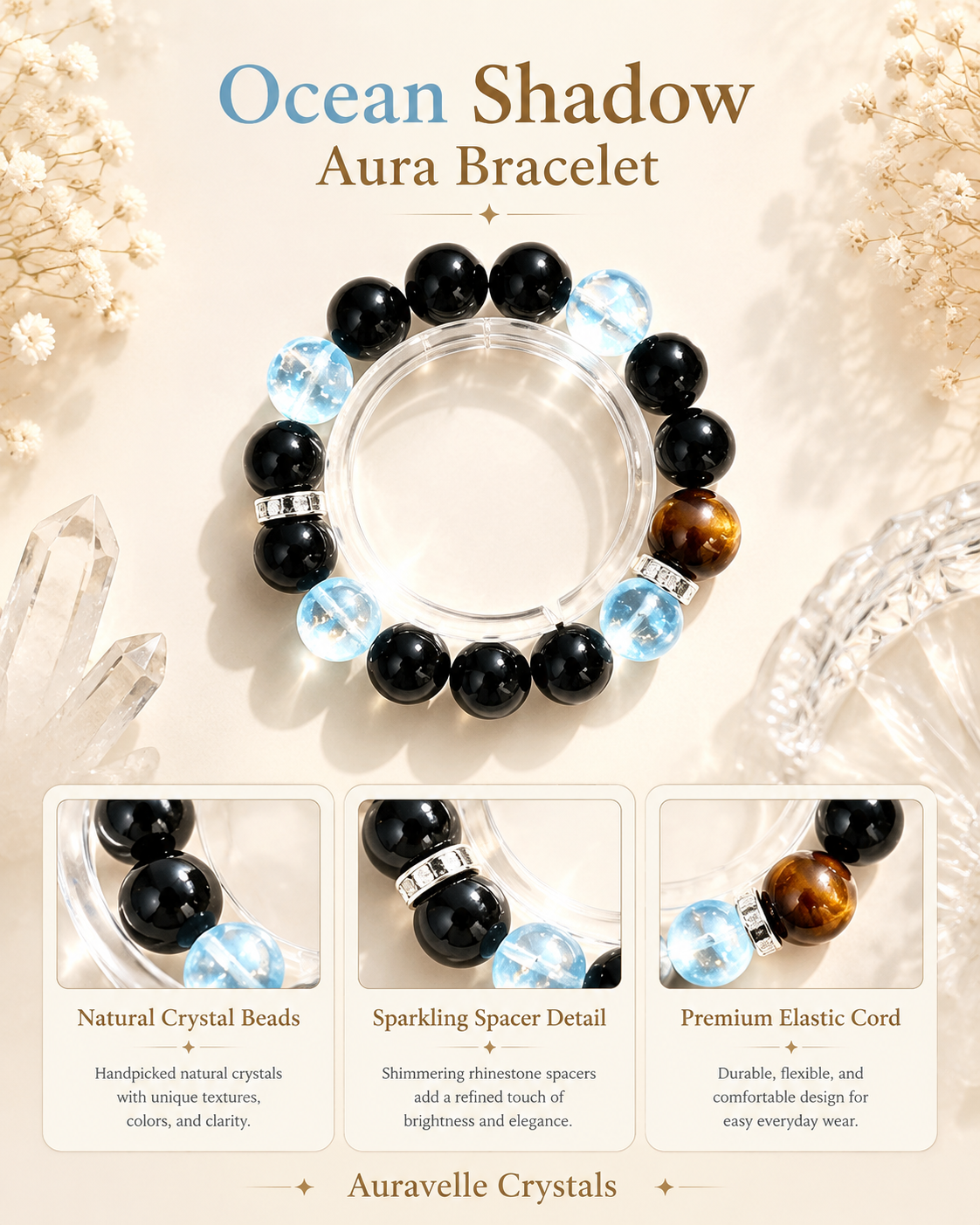 Ocean Shadow Aura Bracelet