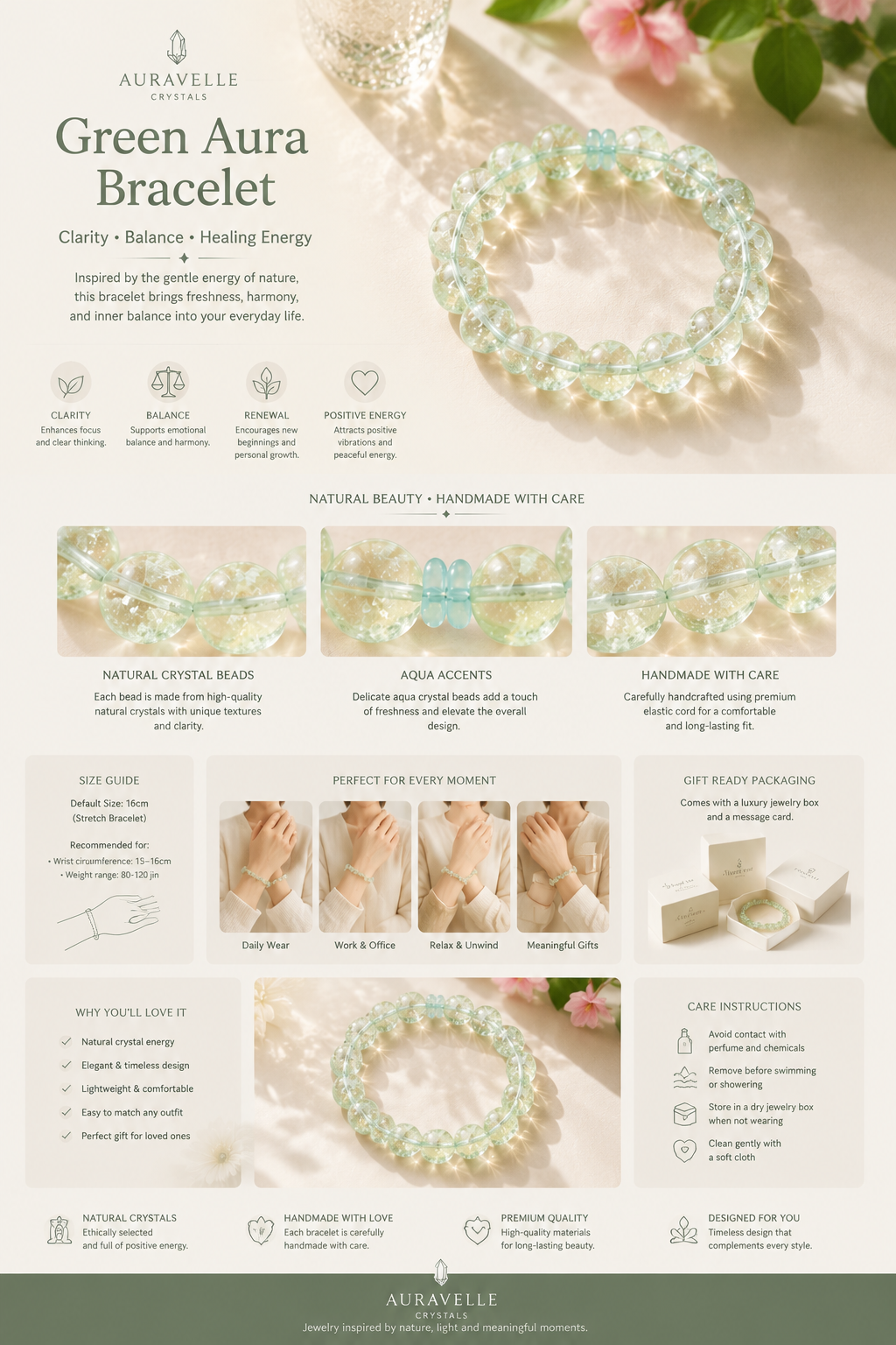 Green Aura Bracelet