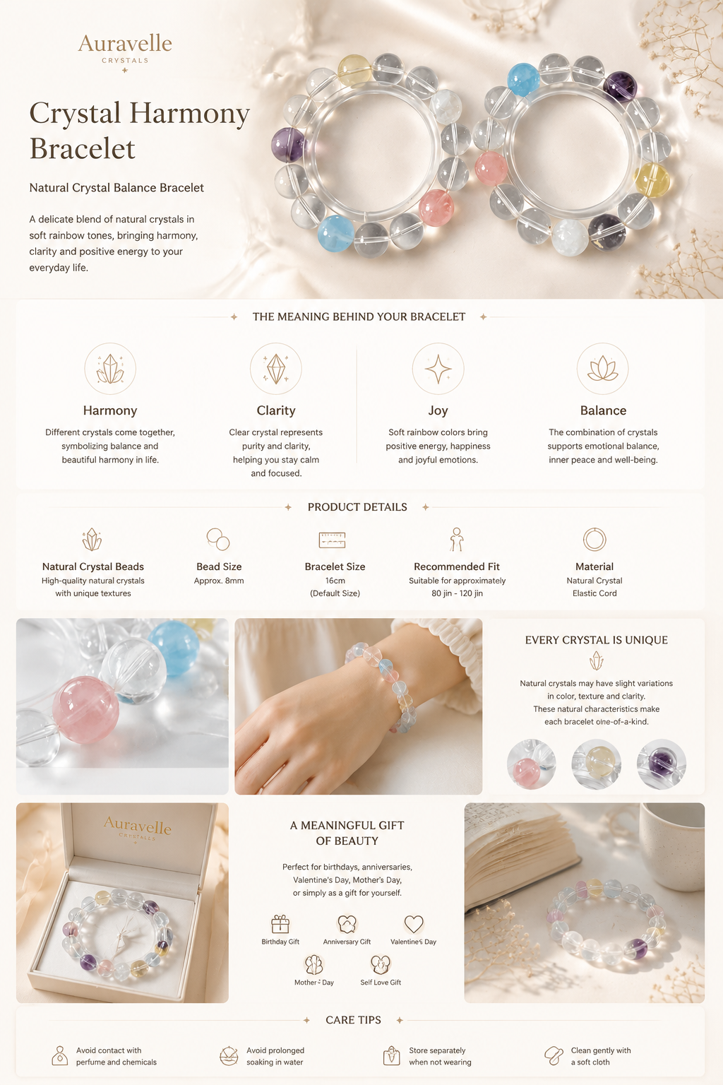 Crystal Harmony Bracelet